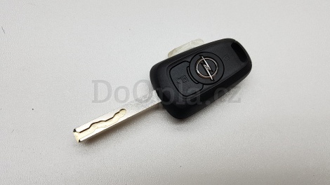 Klíč hotový, pevný, s dálkovým ovládáním – Opel Astra K
