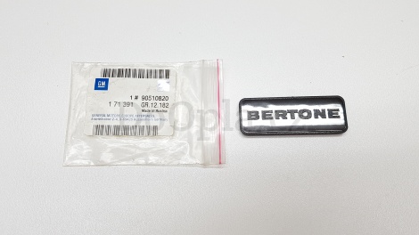 Štítek předních dveří, Bertone – Opel Astra F 90510820