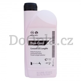 Chladící kapalina (nemrznoucí směs) Opel Dex-Cool (1 litr) 93170402