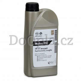 Motorový olej Opel 5W30 Dexos2 (1 litr) 93165554