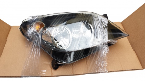 Světlomet přední H7, černý, pravý – Opel Astra H 93178636
