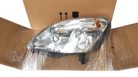 Světlomet přední H7, levý, stříbrný – Opel Zafira B 93192443