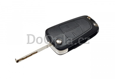 Klíč hotový, sklopný, s dálkovým ovládáním – Opel Astra H, Zafira B