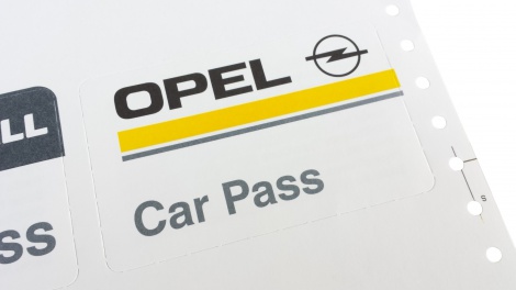 Identifikační karta – Opel Car Pass 9226470