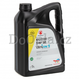 Motorový olej Opel 5W-30 Dexos2, 5 litrů 1684530780