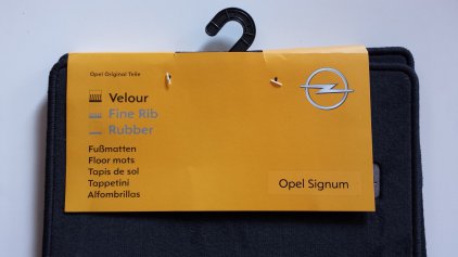 Sada koberců, Velur Deluxe – Opel Vectra C (kombi), Signum