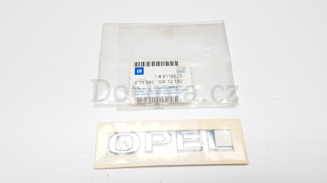 Nápis OPEL – Opel Omega B 9119570