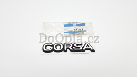 Nápis Corsa – Opel Corsa B 90444431