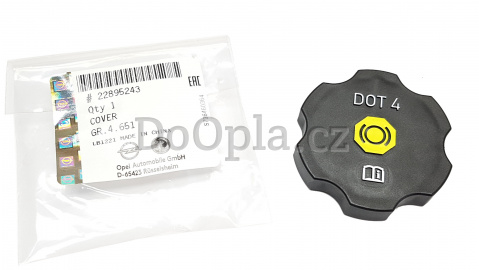 Víčko nádržky brzdové kapaliny – Opel Astra K 22895243