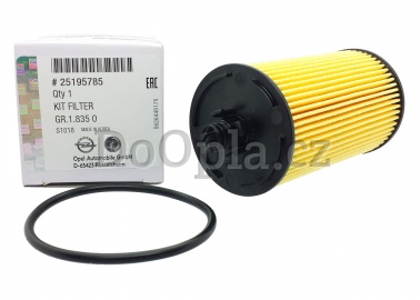 Filtr olejový (systém UFI) – Opel Mokka 25195785